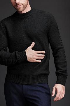 Ropa Canada Goose Hombre Mexico - Paterson Suéteres Black Label Negros LY2514670